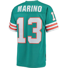 Load image into Gallery viewer, Dan Marino Miami Dolphins Mitchell &amp; Ness Retired Player Vintage Jersey