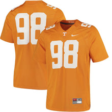 Load image into Gallery viewer, Men's Nike #98 Tennessee Orange/Gray/White Tennessee Volunteers Limited Jersey