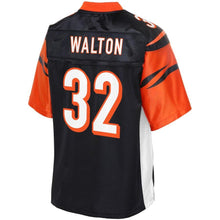 Load image into Gallery viewer, Youth Cincinnati Bengals Mark Walton NFL Pro Line Black Player Jersey