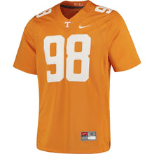 Load image into Gallery viewer, Men's Nike #98 Tennessee Orange/Gray/White Tennessee Volunteers Limited Jersey
