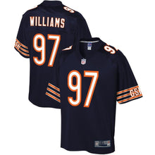 Load image into Gallery viewer, Youth Chicago Bears Nick Williams NFL Pro Line Navy Player Jersey