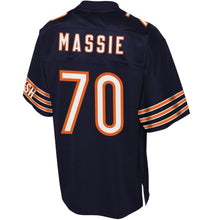 Load image into Gallery viewer, Youth Chicago Bears Bobby Massie NFL Pro Line Navy Player Jersey