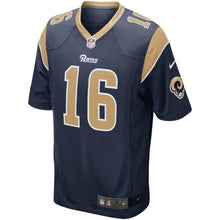 Load image into Gallery viewer, Jared Goff Los Angeles Rams Player Game Jersey - Navy