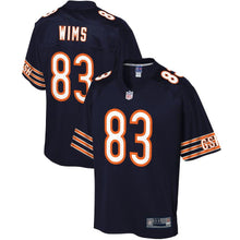 Load image into Gallery viewer, Youth Chicago Bears Javon Wims NFL Pro Line Navy Player Jersey
