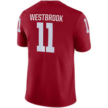 Load image into Gallery viewer, Men's Jordan Brand Dede Westbrook Crimson Oklahoma Sooners Game Jersey