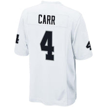 Load image into Gallery viewer, Derek Carr Oakland Raiders American football jersey