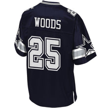 Load image into Gallery viewer, Youth Dallas Cowboys Xavier Woods NFL Pro Line Navy Player Jersey