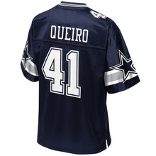 Load image into Gallery viewer, Youth Dallas Cowboys Kyle Queiro NFL Pro Line Navy Player Jersey