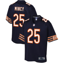 Load image into Gallery viewer, Youth Chicago Bears Jonathon Mincy NFL Pro Line Navy Player Jersey