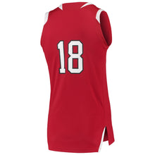 Load image into Gallery viewer, Men's Adidas Scarlet/White Nebraska Cornhuskers Chase Basketball Jersey