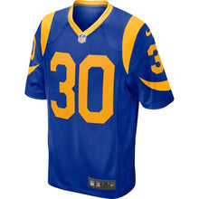 Load image into Gallery viewer, TODD GURLEY II LOS ANGELES RAMS SUPER BOWL GAME JERSEY – ROYAL