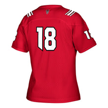 Load image into Gallery viewer, Women's Adidas Red NC State Wolfpack Replica College Jersey