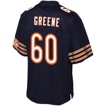 Load image into Gallery viewer, Youth Chicago Bears Brandon Greene NFL Pro Line Navy Player Jersey