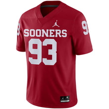 Load image into Gallery viewer, Men's Jordan Brand Gerald McCoy Crimson Oklahoma Sooners Game Jersey