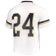 Load image into Gallery viewer, Men's Under Armour White Notre Dame Fighting Irish Replica Lacrosse Jersey