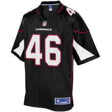 Load image into Gallery viewer, Youth Arizona Cardinals Aaron Brewer NFL Pro Line Black Alternate Player Jersey