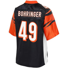 Load image into Gallery viewer, Youth Cincinnati Bengals Moritz Bohringer NFL Pro Line Black Player Jersey