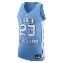 Load image into Gallery viewer, Men's Jordan Brand Michael Jordan Light Blue North Carolina Tar Heels Authentic Basketball Jersey