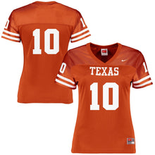 Load image into Gallery viewer, Women's Nike #10 Texas Orange Texas Longhorns Vintage Replica Jersey