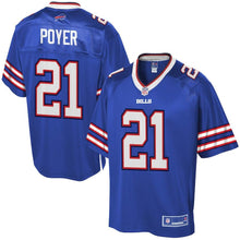 Load image into Gallery viewer, Youth Buffalo Bills Jordan Poyer NFL Pro Line Royal Player Jersey
