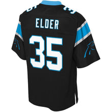 Load image into Gallery viewer, Youth Carolina Panthers Corn Elder NFL Pro Line Black Home Player Jersey