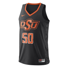 Load image into Gallery viewer, Men's Nike #50 Black Oklahoma State Cowboys College Basketball Replica Jersey