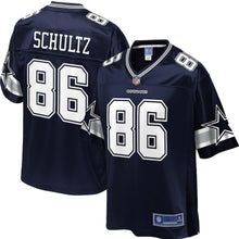 Load image into Gallery viewer, Youth Dallas Cowboys Dalton Schultz NFL Pro Line Navy Player Jersey