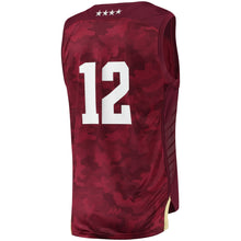 Load image into Gallery viewer, Men's Adidas #12 Maroon Texas A&amp;M Aggies 2017 Armed Forces Replica Jersey