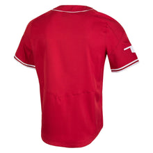 Load image into Gallery viewer, Men's Nike Crimson Oklahoma Sooners Full-Button Vapor Performance Baseball Jersey