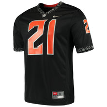 Load image into Gallery viewer, Men's Nike Barry Sanders Black Oklahoma State Cowboys Alumni Player Jersey