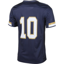 Load image into Gallery viewer, Mens Notre Dame Fighting Irish Under Armour Navy Blue Replica Soccer Jersey
