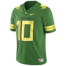 Load image into Gallery viewer, Men's Nike #10 Apple Green Oregon Ducks Limited Jersey
