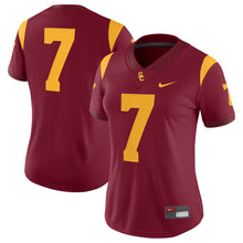 Load image into Gallery viewer, Women's Nike #7 Cardinal USC Trojans Game Jersey
