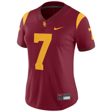 Load image into Gallery viewer, Women's Nike #7 Cardinal USC Trojans Game Jersey