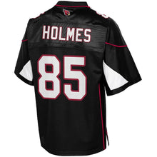 Load image into Gallery viewer, Youth Arizona Cardinals Gabe Holmes NFL Pro Line Black Alternate Player Jersey