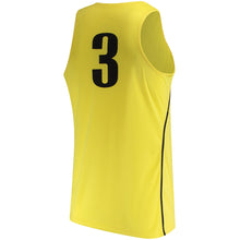Load image into Gallery viewer, Men's Nike #3 Yellow Oregon Ducks College Basketball Replica Jersey