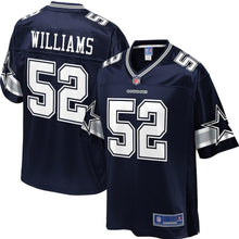 Load image into Gallery viewer, Youth Dallas Cowboys Connor Williams NFL Pro Line Navy Player Jersey