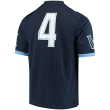 Load image into Gallery viewer, Men's Nike #4 Navy Villanova Wildcats Replica Game Jersey