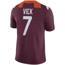 Load image into Gallery viewer, Men's Nike Michael Vick Maroon Virginia Tech Hokies Alumni Player Jersey