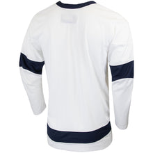 Load image into Gallery viewer, Men's Nike White/Navy Penn State Nittany Lions Replica College Hockey Jersey