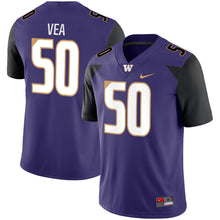 Load image into Gallery viewer, Men's Nike Vita Vea Purple Washington Huskies Game Jersey