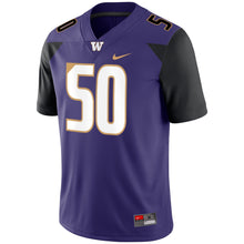 Load image into Gallery viewer, Men's Nike Vita Vea Purple Washington Huskies Game Jersey