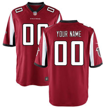 Load image into Gallery viewer, Youth Atlanta Falcons Nike Red Custom Game Jersey