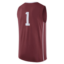 Load image into Gallery viewer, Men's Nike #1 Crimson Oklahoma Sooners Basketball Replica Jersey