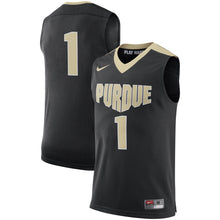 Load image into Gallery viewer, Men's Nike #1 Black Purdue Boilermakers College Basketball Replica Jersey