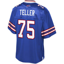 Load image into Gallery viewer, Youth Buffalo Bills Wyatt Teller NFL Pro Line Royal Player Jersey