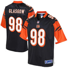 Load image into Gallery viewer, Youth Cincinnati Bengals Ryan Glasgow NFL Pro Line Black Player Jersey