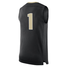 Load image into Gallery viewer, Men's Nike #1 Black Purdue Boilermakers College Basketball Replica Jersey