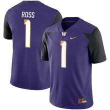 Load image into Gallery viewer, Men's Nike John Ross Purple Washington Huskies Game Jersey