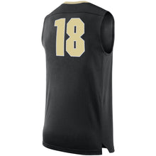 Load image into Gallery viewer, Men's Nike Black Purdue Boilermakers College Replica Basketball Jersey